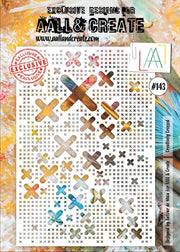 AALL & CREATE STENCIL #141 Perfectly Plussy